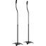 InLine® Luidsprekerstatief telescopisch 68-110cm, 2 stuks, zwart
