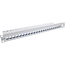 InLine® patchpaneel 24-voudig, Keystone leeg patchpaneel, 19", 1U, lichtgrijs
