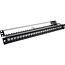 InLine® patchpaneel 24-voudig, Keystone leeg patchpaneel met uittrekelem.,19",1U