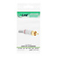 InLine® RCA-stekker soldeerversie, zilver metaal, rode ring, voor 6 mm kabel