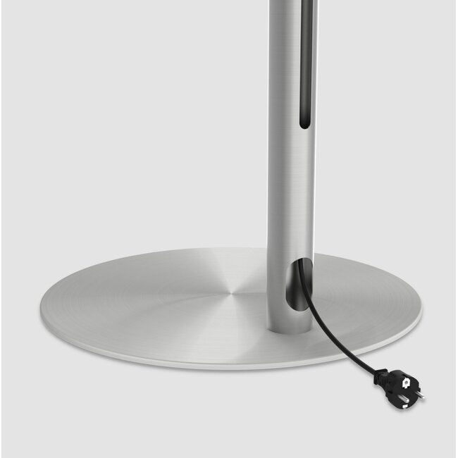 Vloerstandaard SPHERE rvs 80 cm VESA 100x100