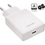 InLine® USB-voeding, oplader, enkele USB-C, PD, AVS, 65W, wit