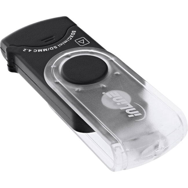 InLine® Mobile Card Reader USB 3.0, voor SD/SDHC/SDXC, microSD