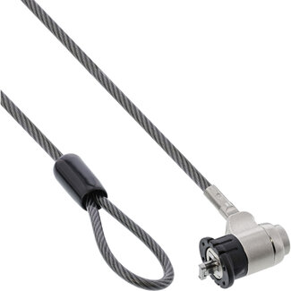 InLine InLine® Notebook veiligheidsslot, met sleutel, 4,4mm x 2m