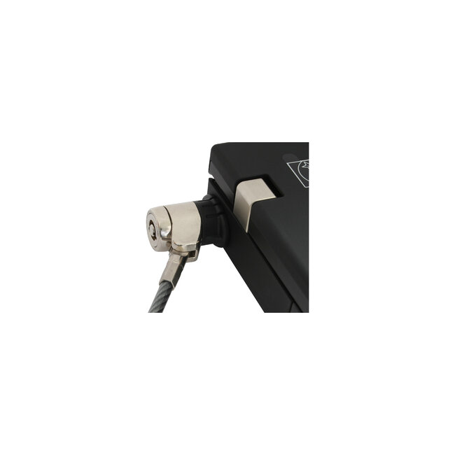 InLine® Notebook veiligheidsslot, met sleutel, 4,4mm x 2m