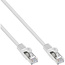 InLine® Patchkabel, SF/UTP, Cat.5e, wit, 1m