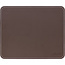 InLine® Muismat premium kunstleer bruin, 255x220x3mm
