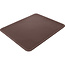 InLine® Muismat premium kunstleer bruin, 255x220x3mm