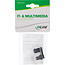 InLine® Interne voedingsadapter, 180° ATX 6-pin male / female