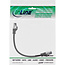 InLine® Patchkabel, S/FTP (PiMf), Cat.8.1, 2000MHz, halogeenvrij, zwart, 0,3m