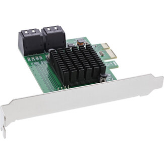 InLine InLine® interfacekaart, 4x SATA 6Gb/s controller, PCIe 2.0 (PCI-Express)