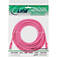 InLine® Patchkabel, SF/UTP, Cat.5e, roze, 15m