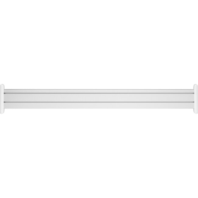 InLine® Slatwall tafelbevestiging, paneel aluminium 1m incl. 2 steunen 0,86m