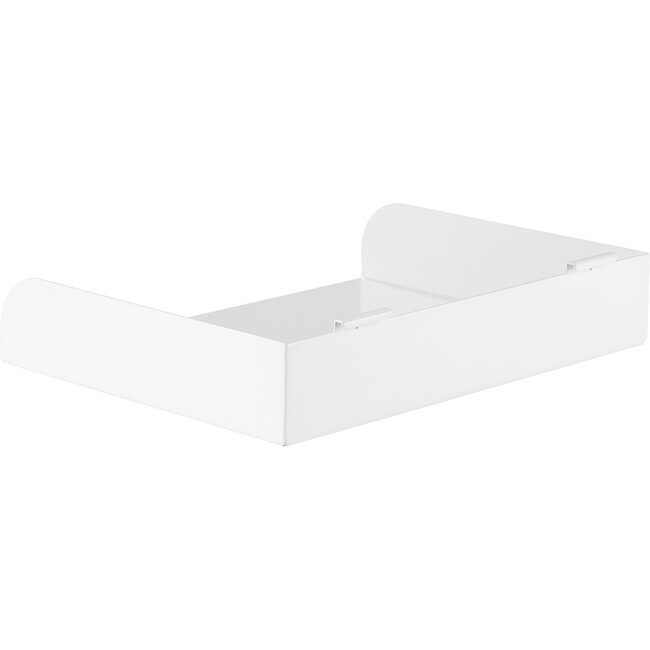 InLine® Slatwall plank, groot, wit