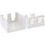 InLine® Opbouw aansluitdoos voor 2x Keystone RJ45 female, wit