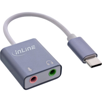InLine InLine® audio geluidsadapter, USB-C kabel