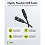 Goobay XLR (m) - XLR (v) audiokabel | 20 meter