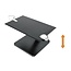 My Wall notebookstandaard | verstelbare hoogte (gasdrukveer) | kantelbaar