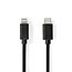 Lightning - USB-C kabel | USB2.0 | PD 18W | zwart | 1 meter