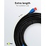 Goobay CAT 6 Outdoor Patch Cable, U/UTP, black 10 m