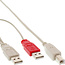 InLine® USB 2.0 Y-kabel, 2x male A naar male B, 1m