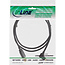 InLine® Micro-USB 2.0 kabel, USB-A male/Micro-B male haaks,gouden contacten,1.5m