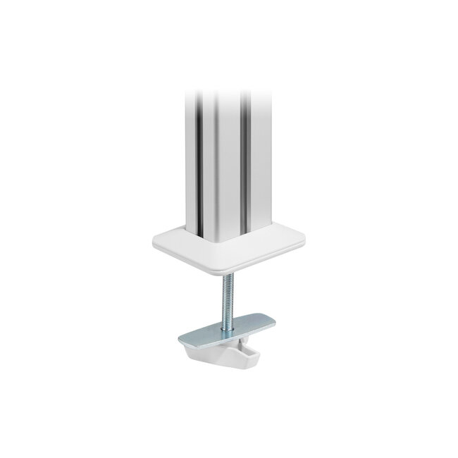 InLine® Slatwall montagezuilen aluminium, voor tafelmontagepaneel, set van 2