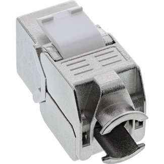 InLine InLine® Keystone RJ45 female, SNAP-In, Cat.8.1, smalle versie