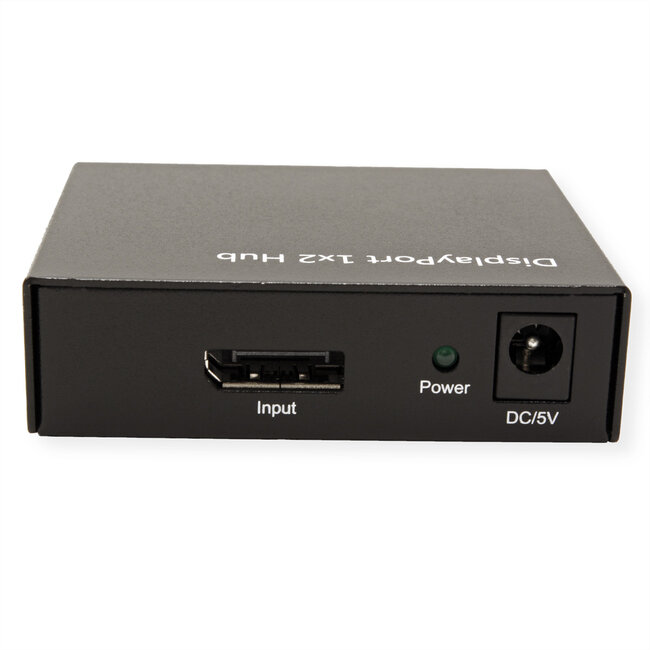 VALUE DisplayPort Video-Splitter, met hub funktie, 2voudig