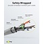 Goobay CAT 6 A Patch Cable S/FTP (PiMF), 2 m, grey, Set of 10