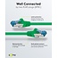 Goobay CAT 6 A Patch Cable S/FTP (PiMF), 2 m, Green, Set of 10