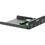 InLine® 3,5" voorpaneel, 2x USB-A + 2x USB-C, 10Gb/s, metaal, zwart