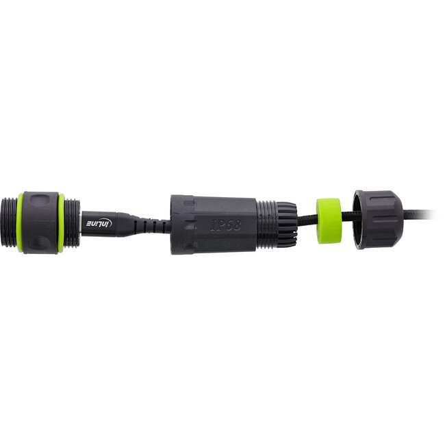 InLine® USB-C koppelaar, IP68, 2x USB-C-aansluiting, afgeschermd, M20