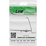 InLine® Keystone SNAP-In metalen modulehouder, 1-voudig voor DIN-rail, met lipje
