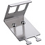 InLine® Keystone SNAP-In metalen modulehouder, 2-voudig voor DIN-rail, met lipje