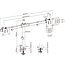 InLine® tafelbevestiging, voor 2x LCD/LED-scherm tot 81cm (32"), max. 9kg