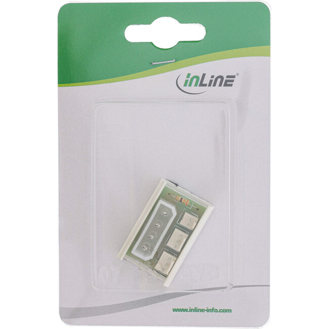InLine® InLine - Multi voedingspoort (MPP) 5.25" (13.34cm) x 2 ventilators