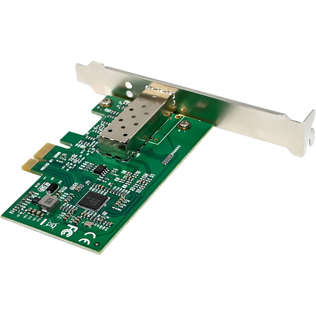 InLine® Gigabit netwerkkaart, 1x LC fiber 1 Gb/s, PCIe x1