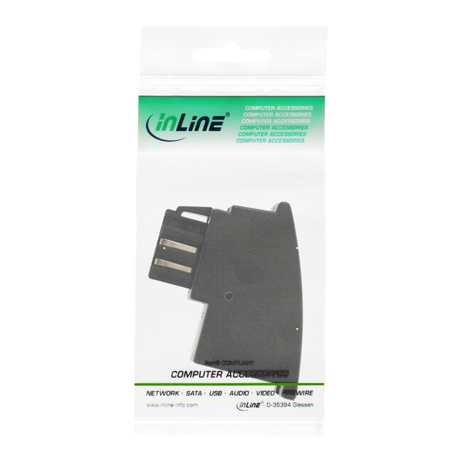 InLine® TAE-N adapter, TAE-N male naar RJ11 female 6P4C