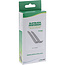 2-pack InLine® Geperforeerde slotafdekplaten, zilver