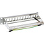 InLine® 10" patchpaneel lege plaat 12x, voor Keystone modules, 1U, RAL7035 grijs