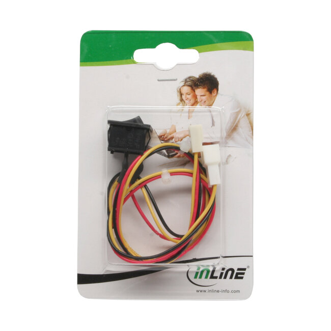 InLine® Schakelaar, voor het aan- en uitschakelen van ventilatorbehuizing
