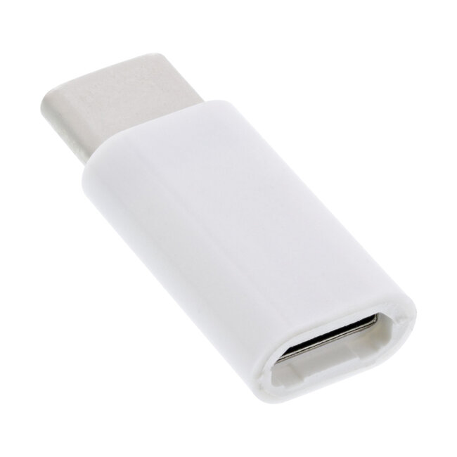 InLine® USB 3.1/2.0 T-adapter, USB-C male of Micro-USB naar A female