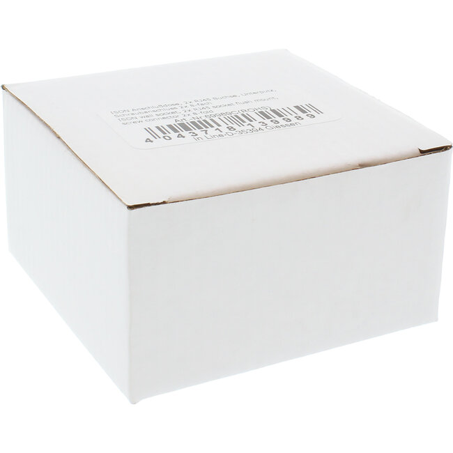 InLine® ISDN-aansluitdoos, 2x RJ45 BU, schroefaansluiting 2x 8-voudig