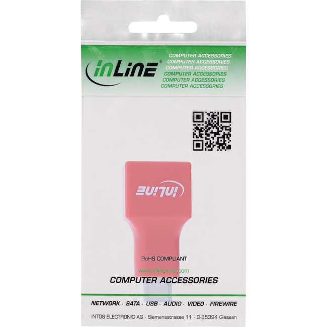 InLine® USB-gegevensblokkering, adapter USB-C-stekker naar USB-A-aansluiting