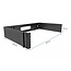 Delock 19″ Wall Mount Rack 2U foldable black