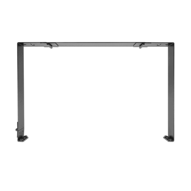 Delock 19″ Wall Mount Rack 2U foldable black
