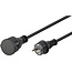 CEE 7/7 - CEE 7/3 outdoor stroom verlengkabel | IP44 | 3x 1,50mm | 20 meter