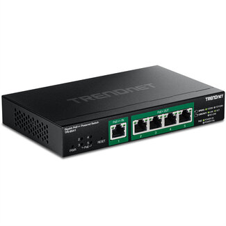 Trendnet TRENDnet TPE-B541 Gigabit PoE++ Powered  5-Port Managed Switch PoE Passthrough