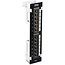 TRENDnet TC-P12C6V Patchpaneel, 12-poorts wandmontage Cat.6 niet afgeschermd